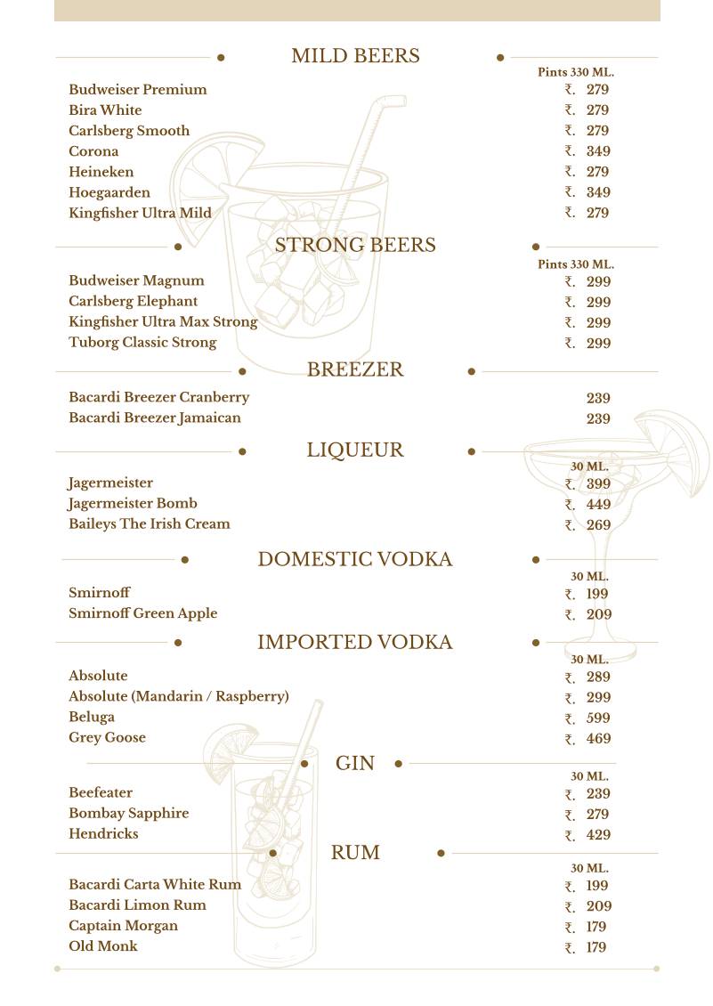 Bhaijaanz menu