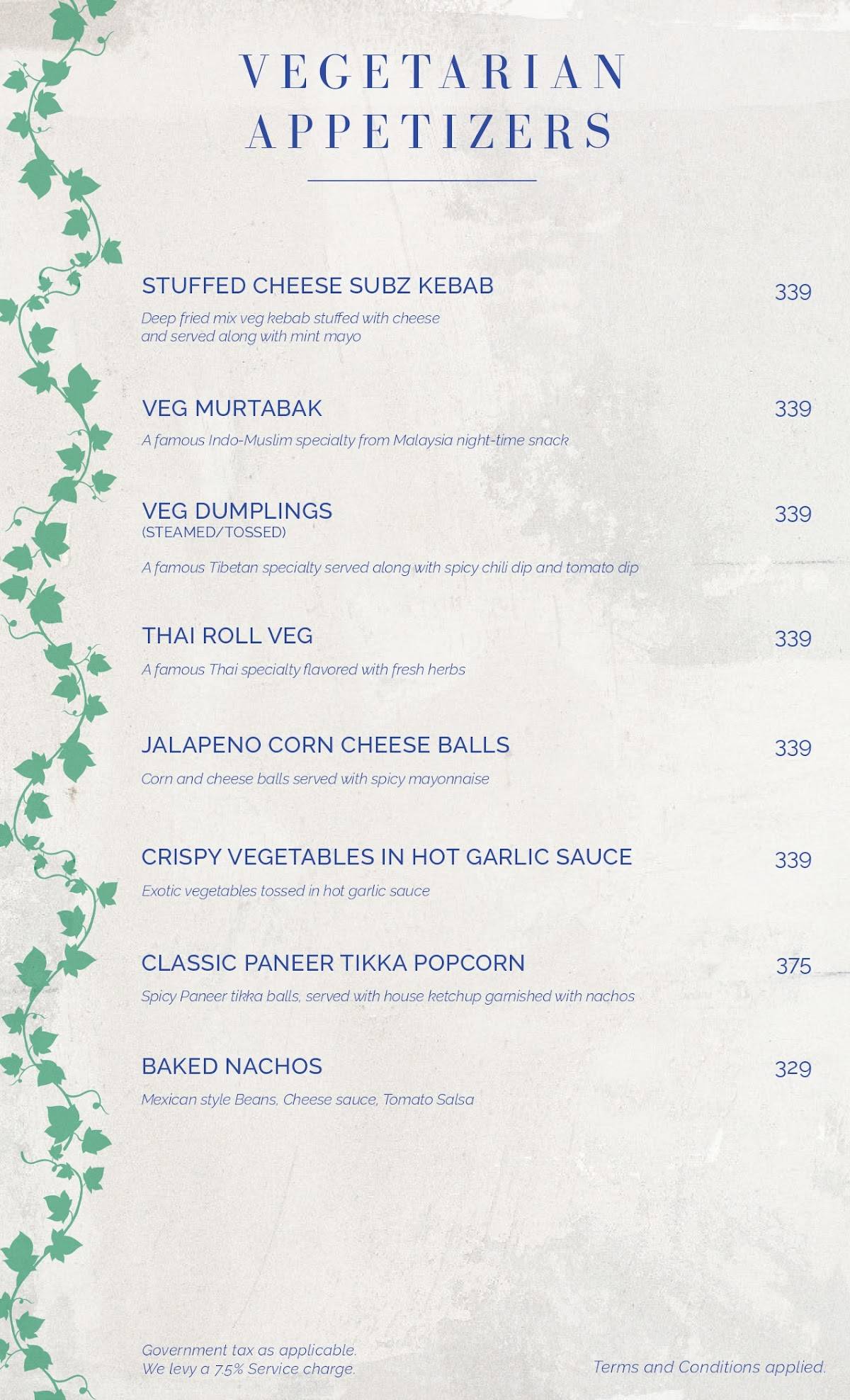 Big Bang Community (BBC) menu