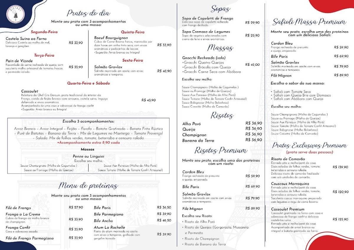 Bella Mooca Self Service e Espetaria cardápio