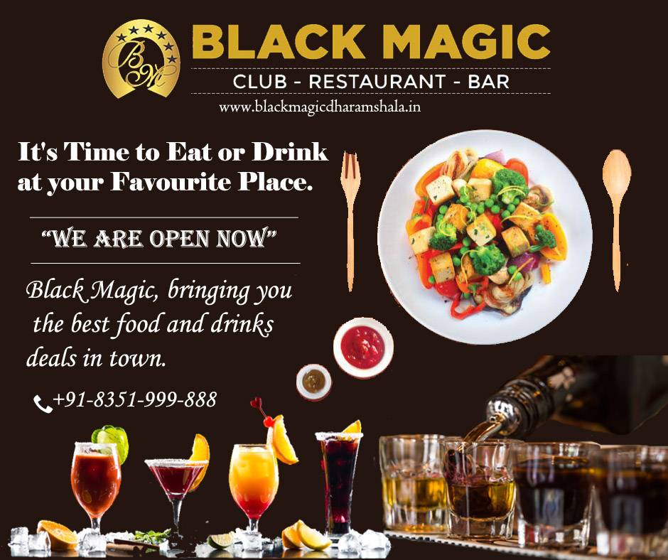 Black Magic Restaurant & Bar menu