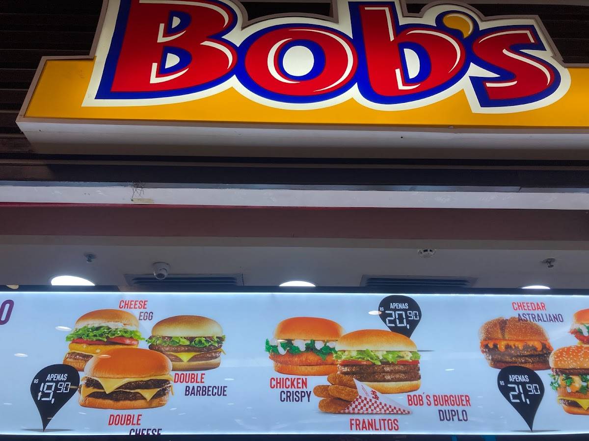 Bob's Burger - Shopping Tijuca cardápio