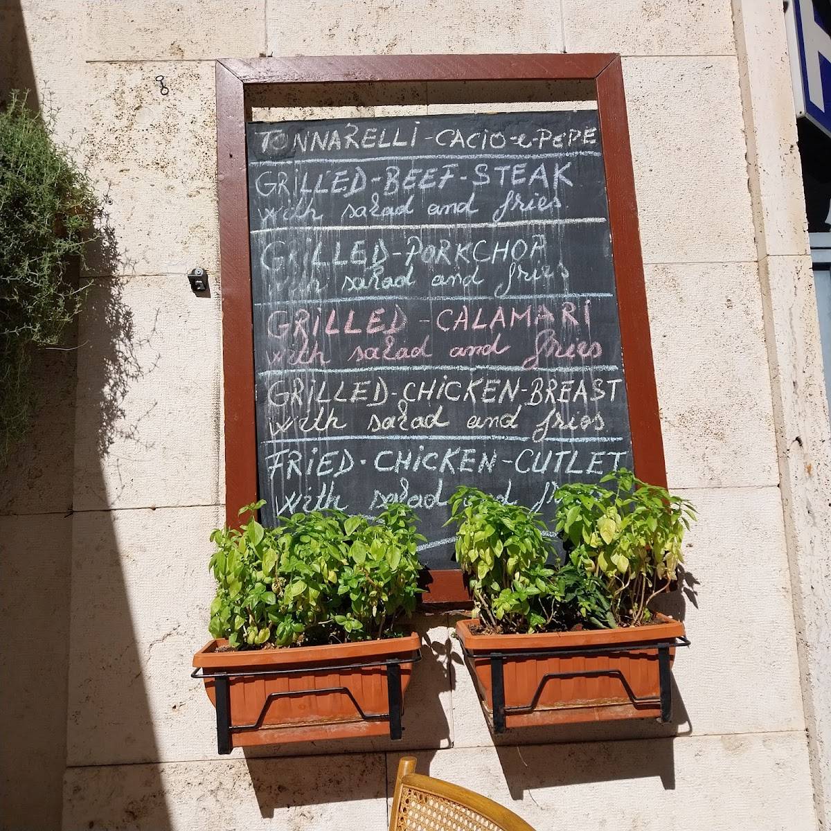Menu di Ristorante Borgo Nuovo 