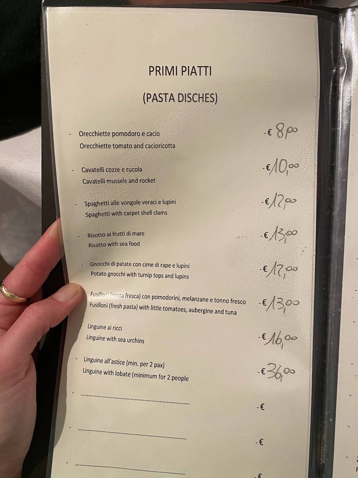 Menu di Box 19 
