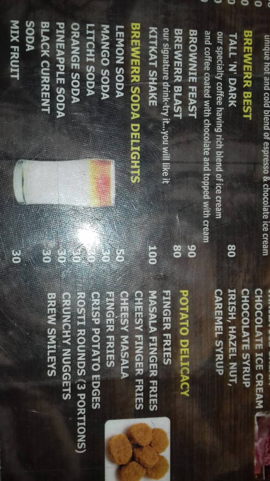 Brawers Coffee Day Restaurant menu