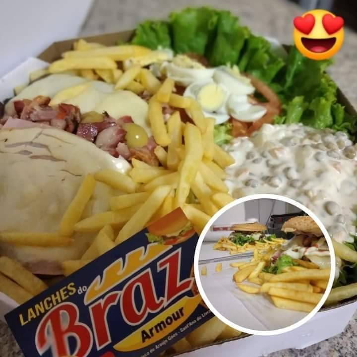 Braz Lanches do Armour cardápio