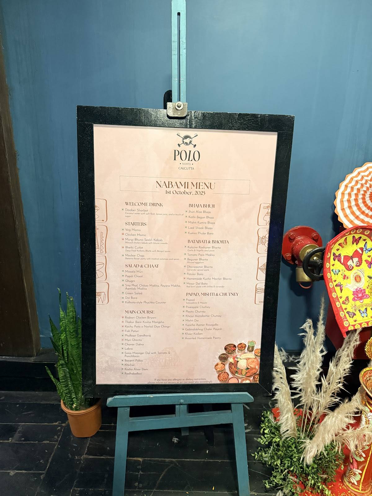 Bridge Bistro Bar menu