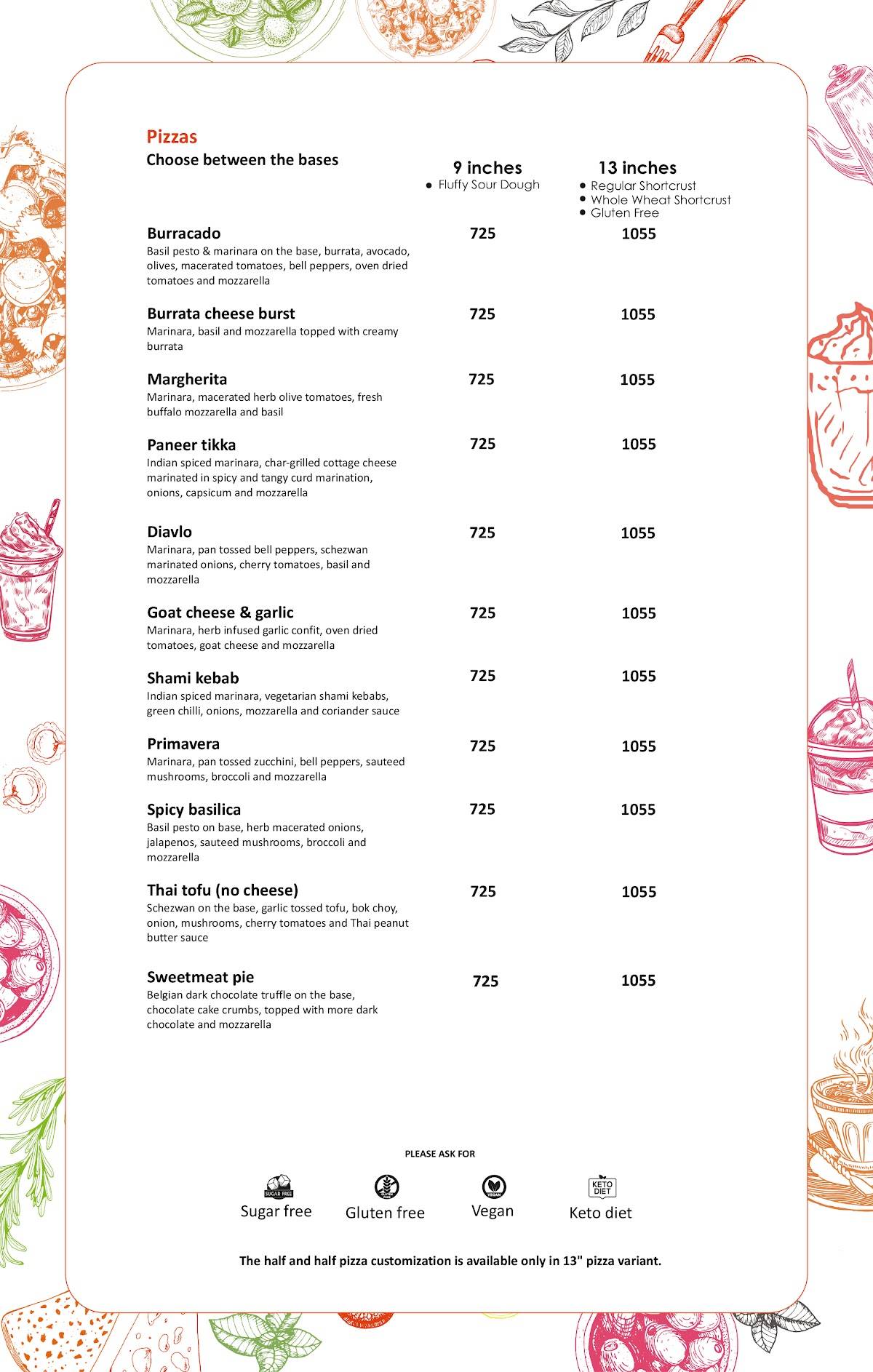 Brot Co. menu
