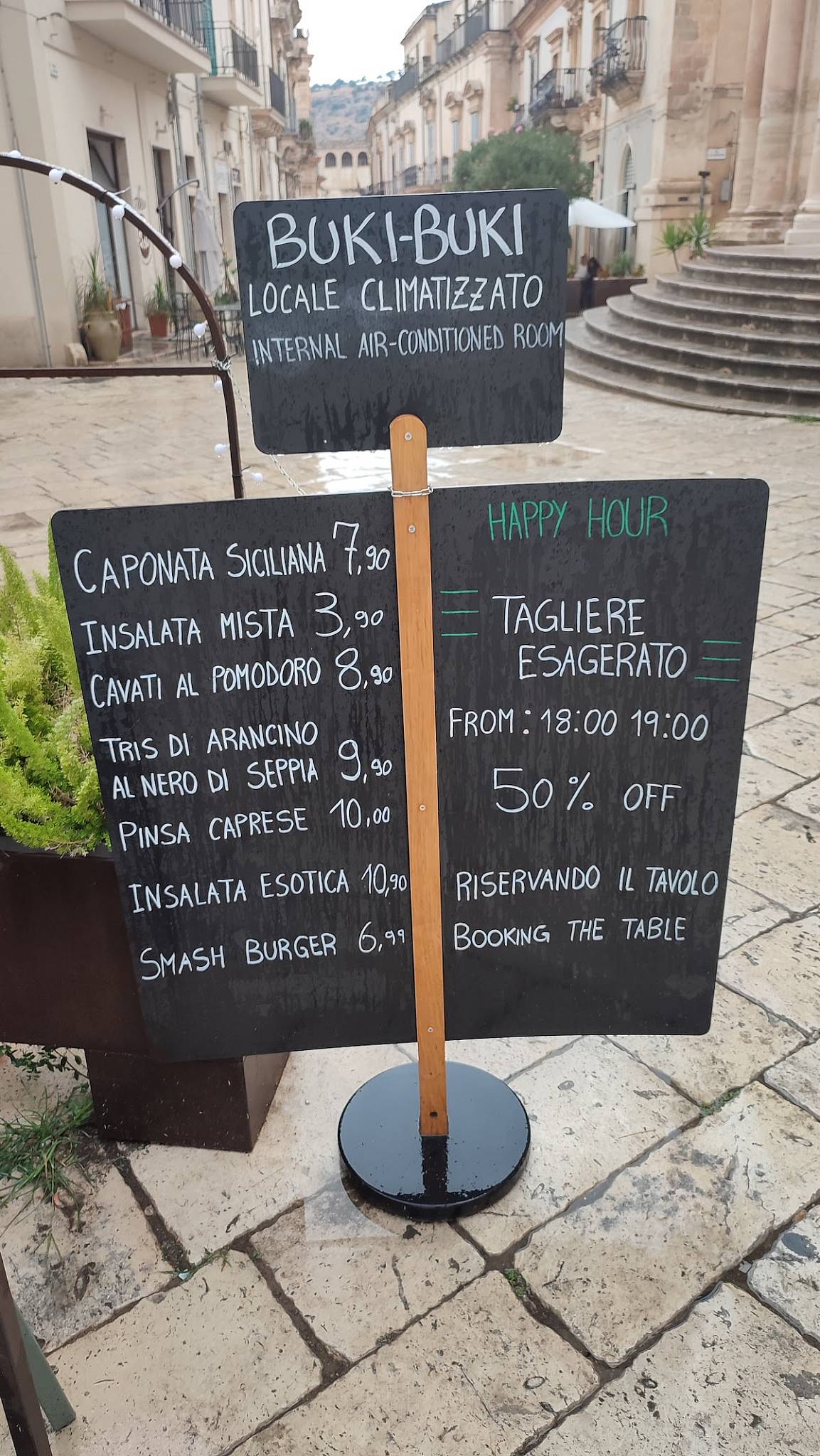 Menu di Buki Buki 