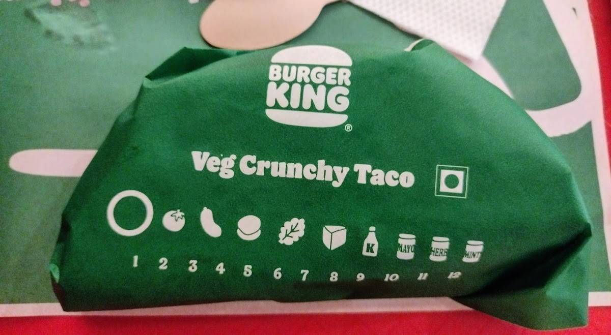 Burger King menu