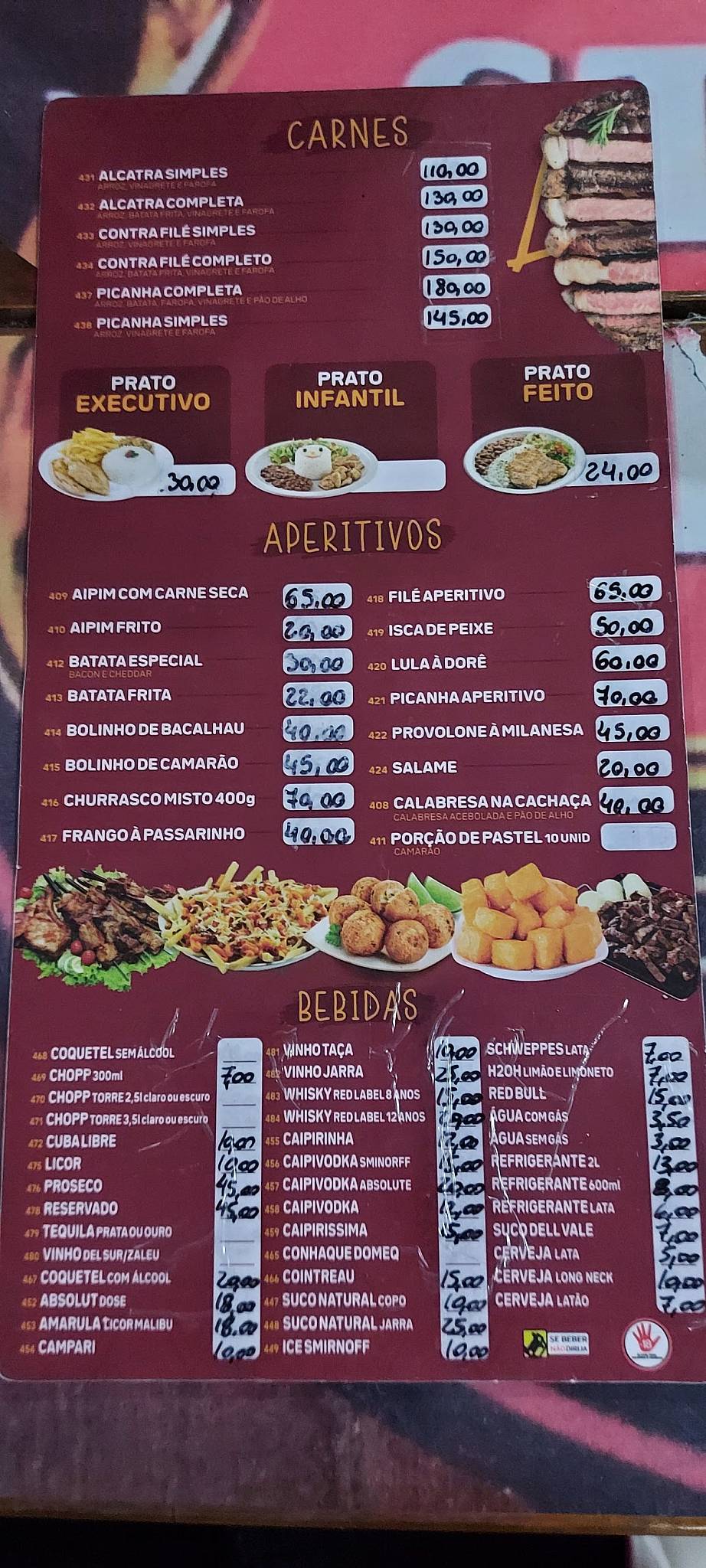 Cabana da Pizza cardápio