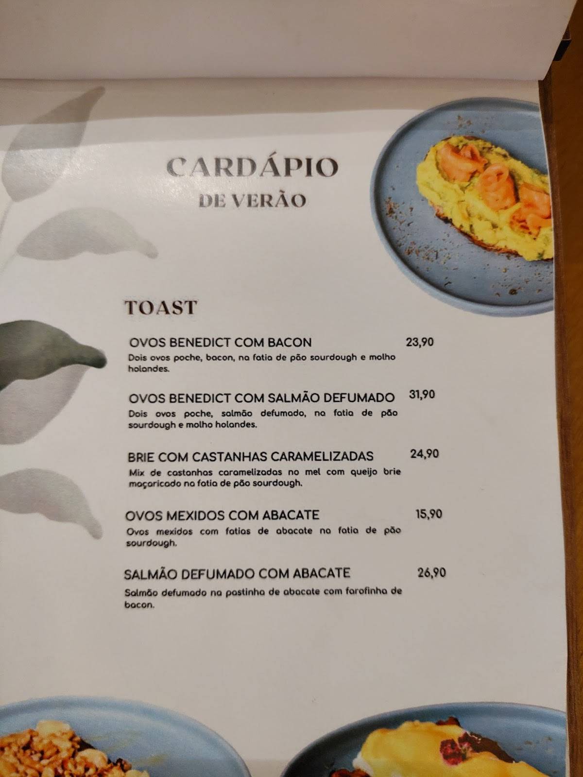 Café Urbano Lounge cardápio