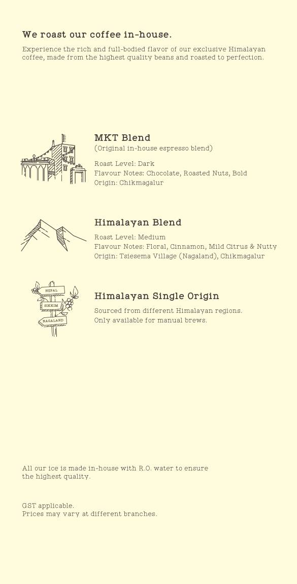 AMA Cafe Rajpur Road menu