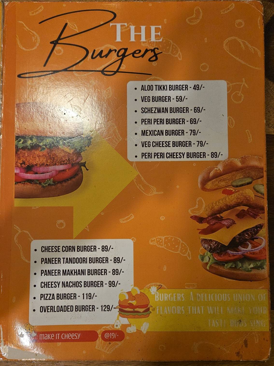 BakeNgrills menu