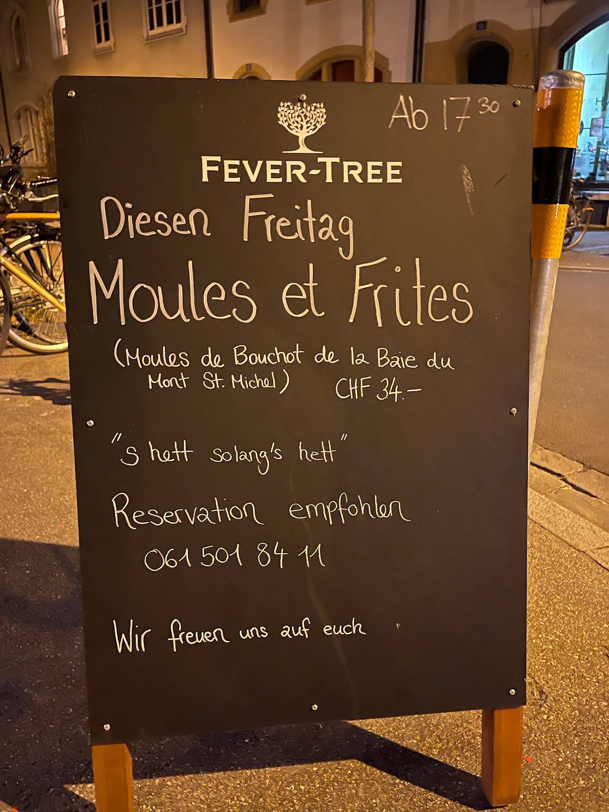 Menu di Café Bar Rosenkranz 