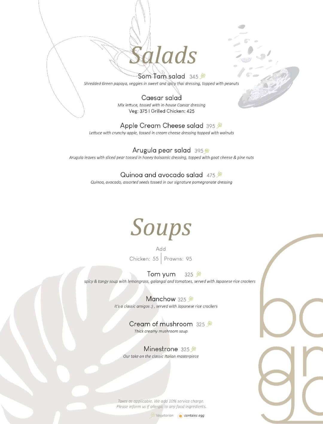 Bon Amigos Cafe & Kitchen – Noida, Sector 104 menu