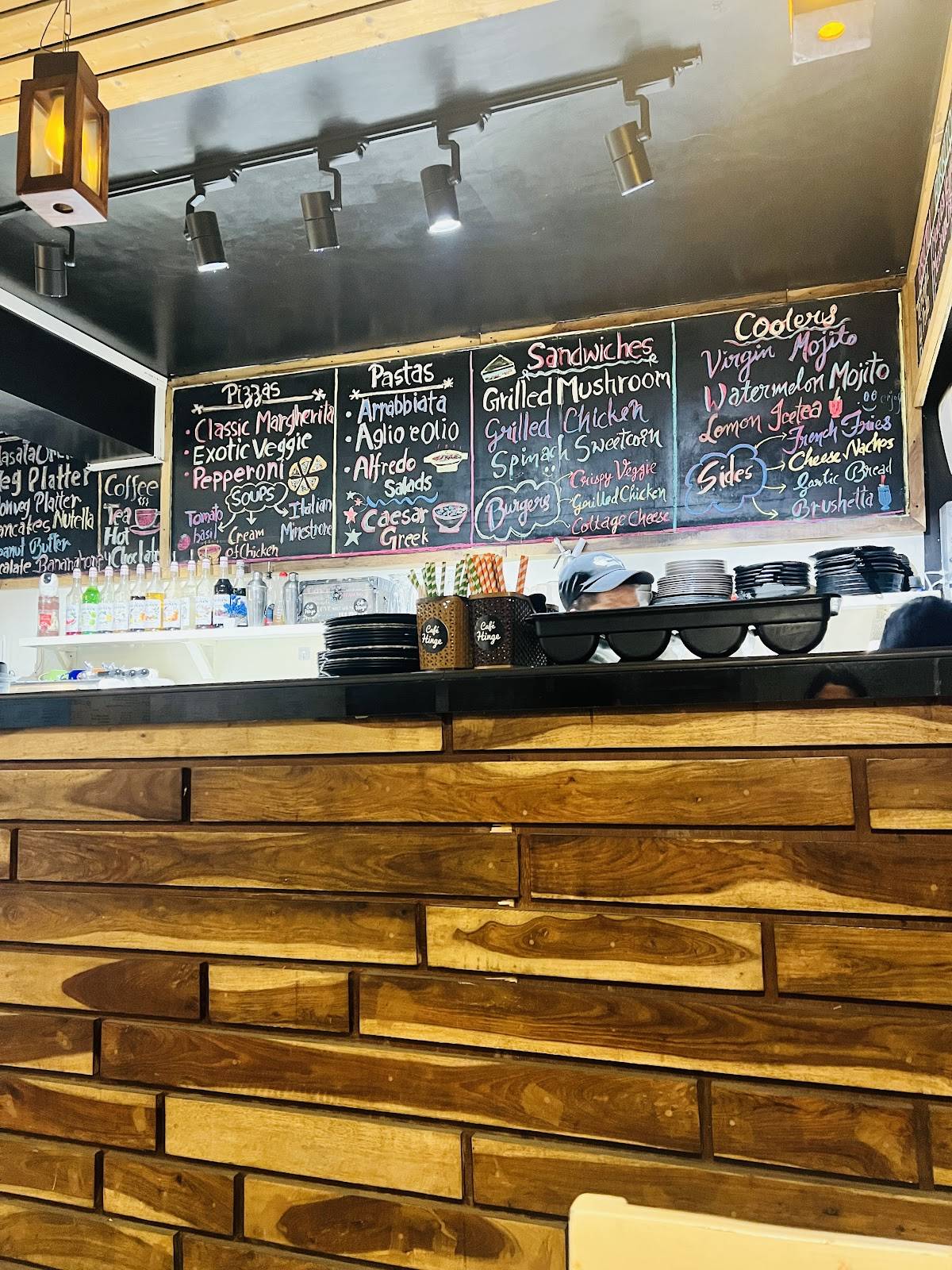 Cafe Hinge menu