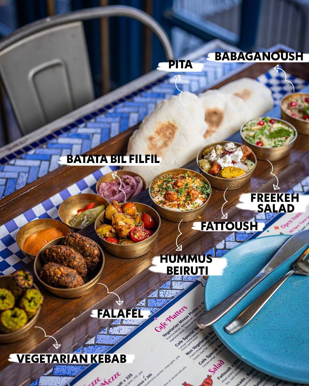 Cafe Mez menu