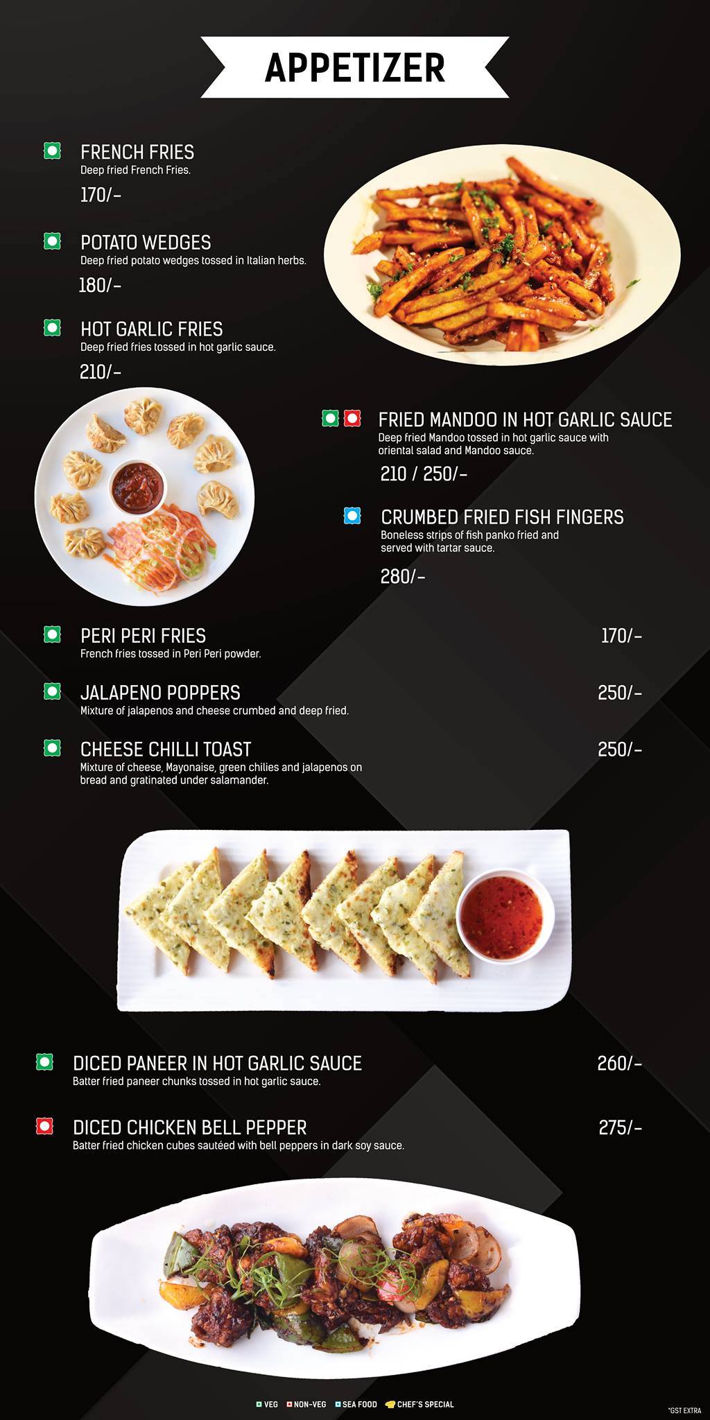 Cafe Peter Baner menu