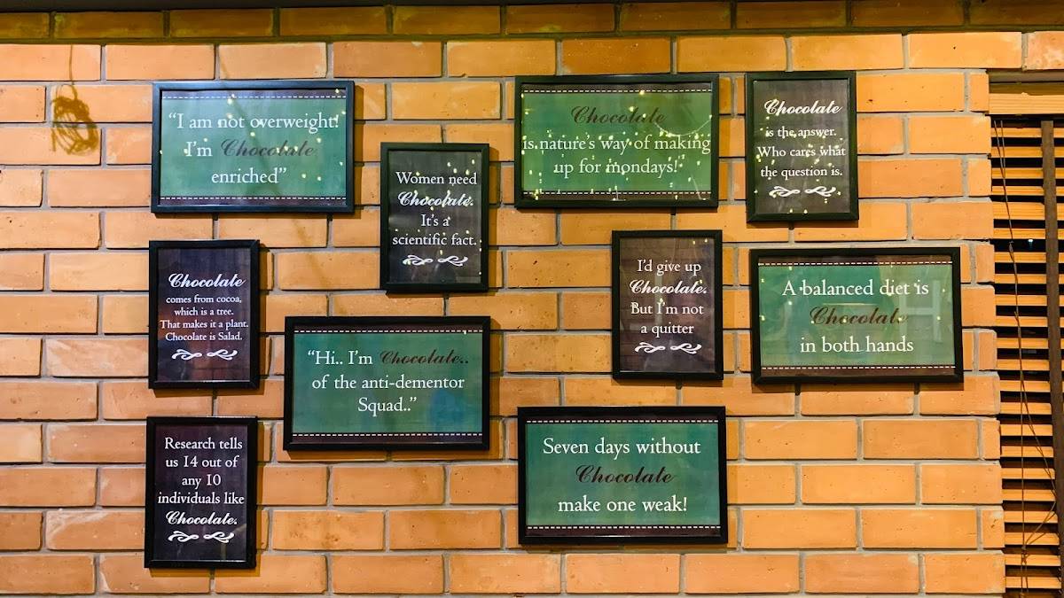 Menu at The Chocolate Room, Jamshedpur