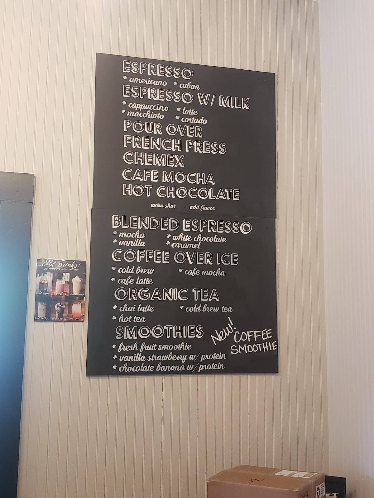 Wander'n Calf Espresso Bar and Bakery menu