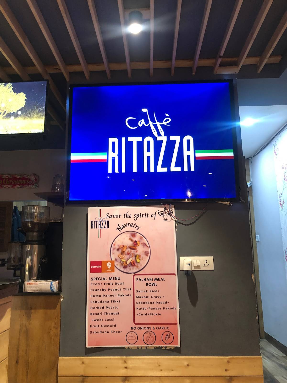 Caffè Ritazza menu