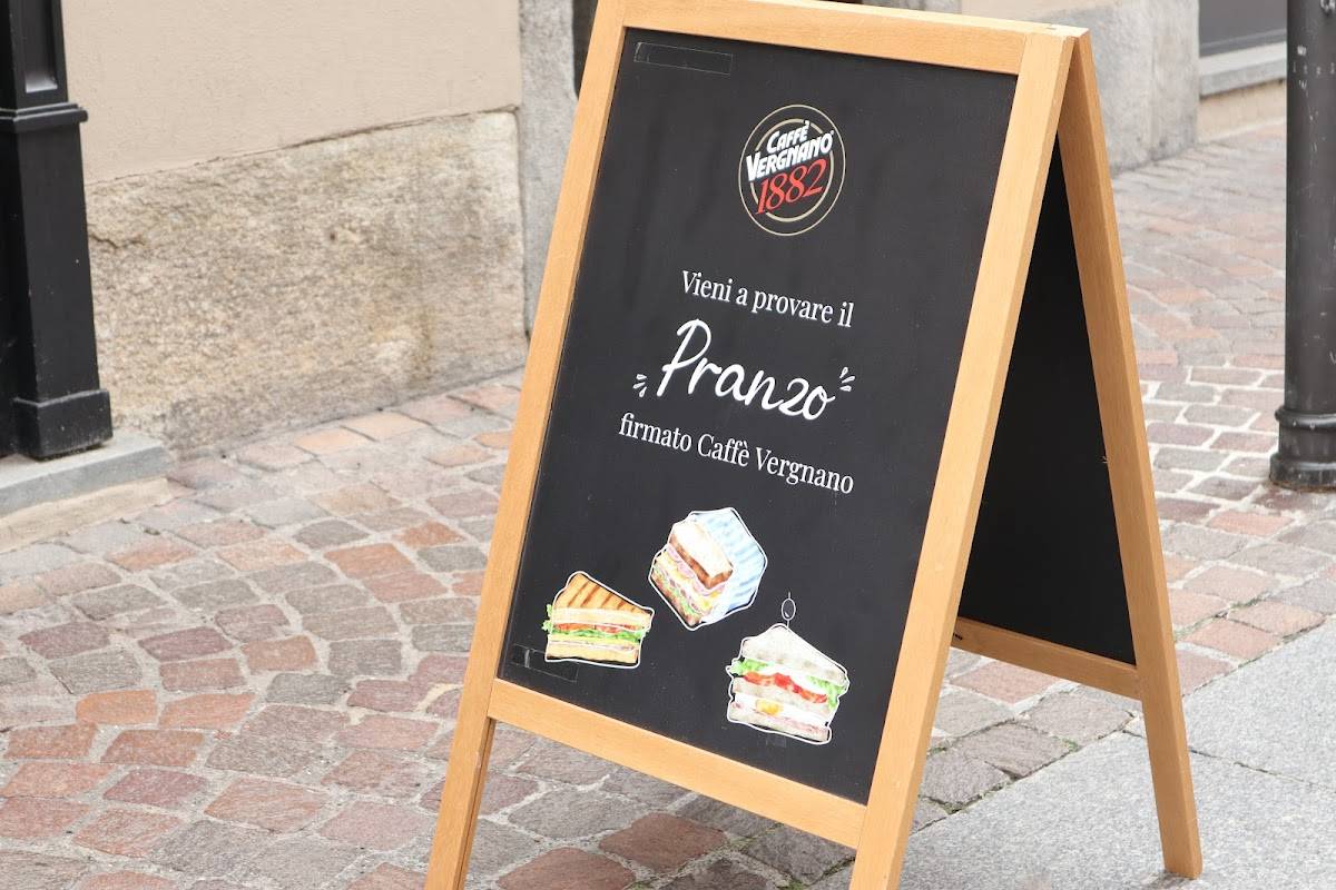 Menu di Caffè Vergnano 1882 