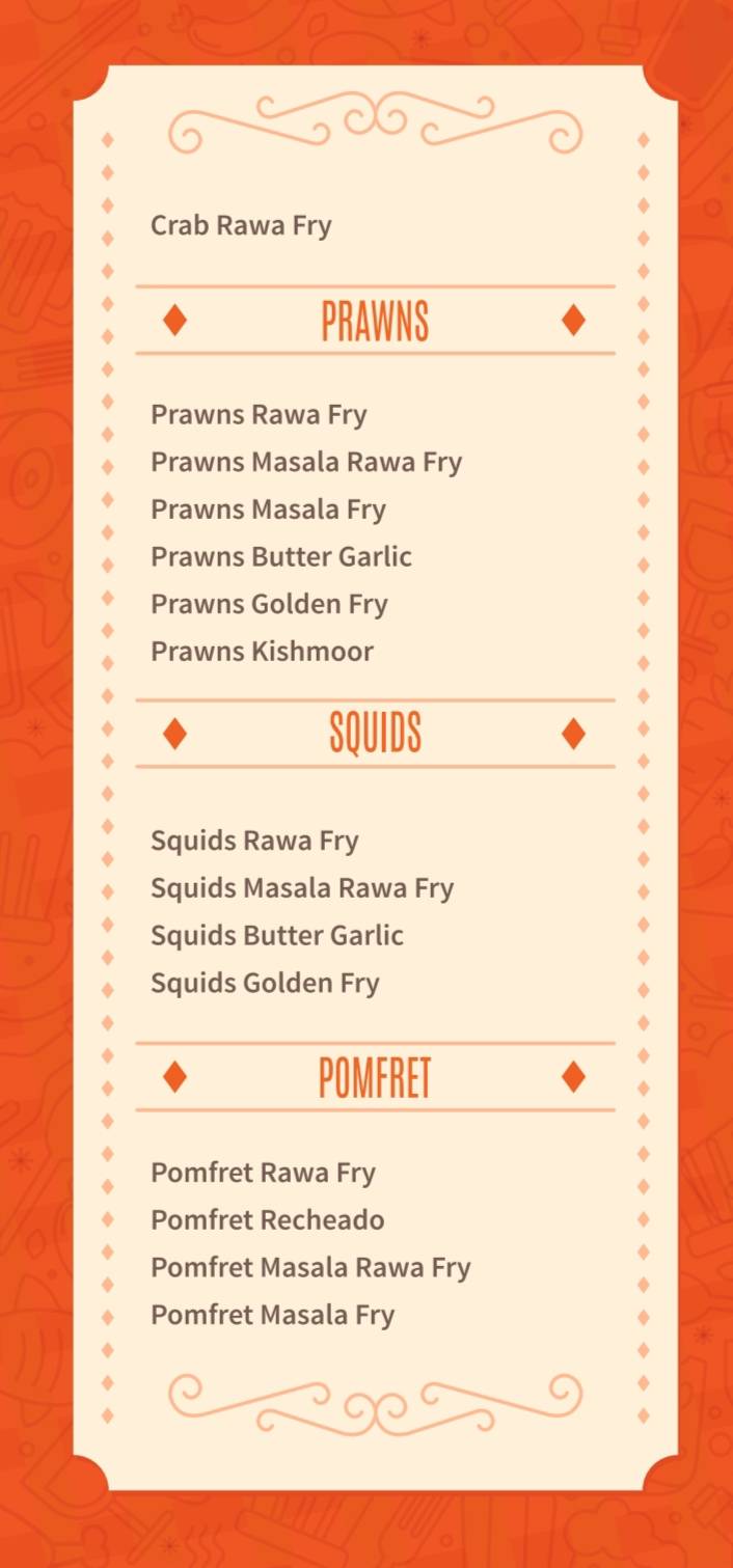 Casa Portuguesa Restaurante menu