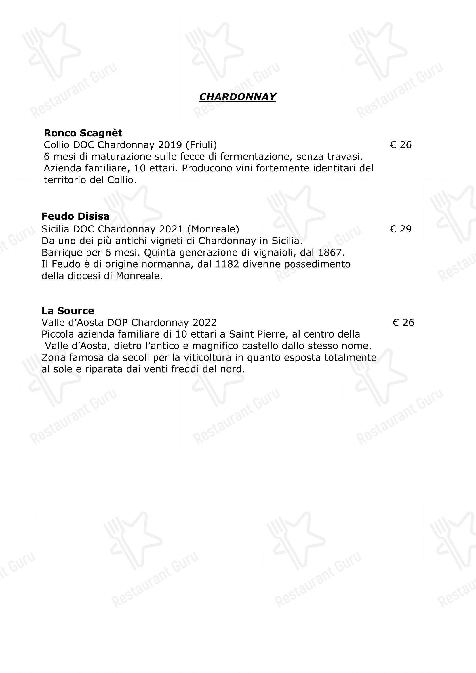 Menu bar per Casabrigandi - Ristorante Pesce - Centro Storico ristorante