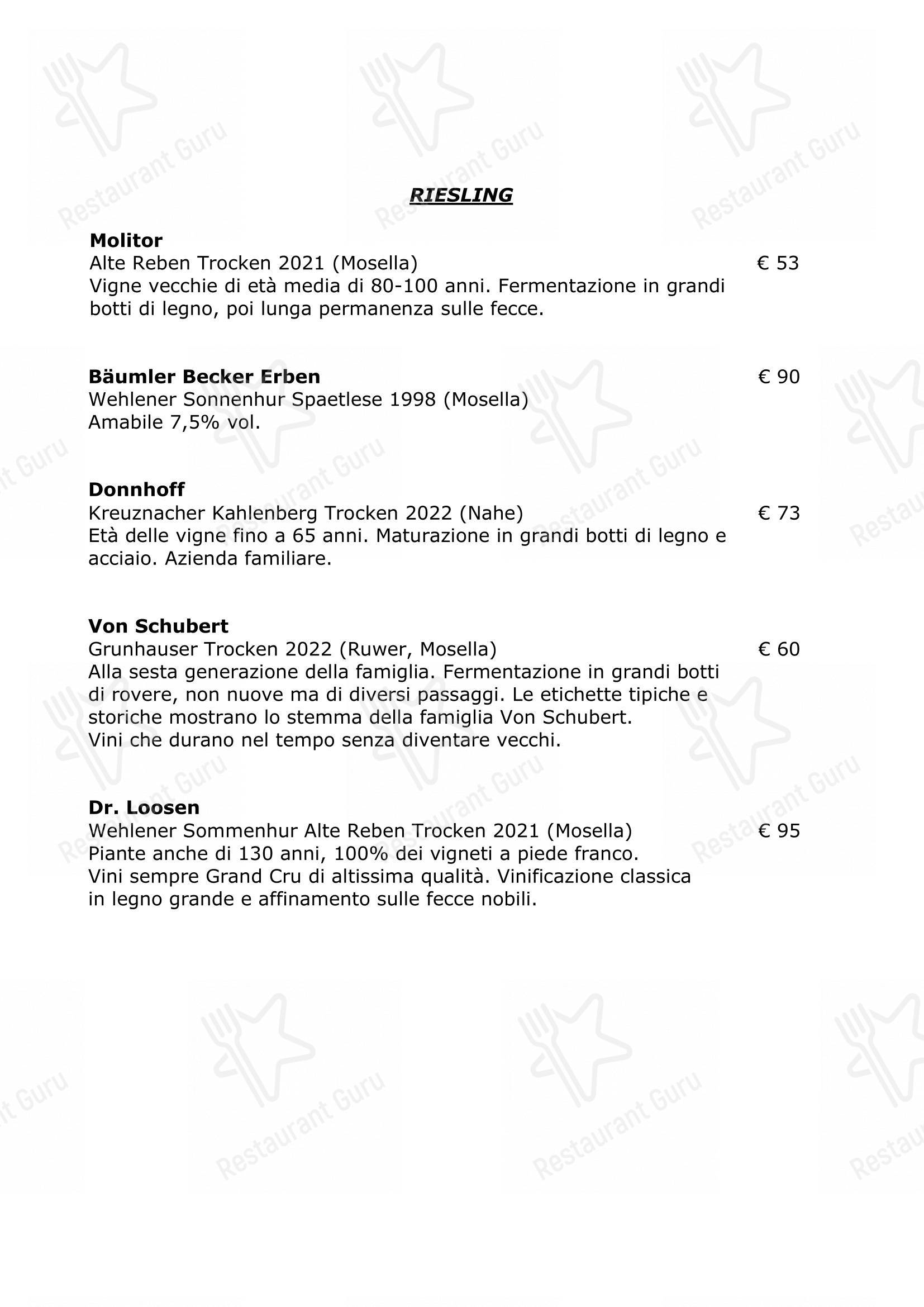 Menu bar per Casabrigandi - Ristorante Pesce - Centro Storico ristorante