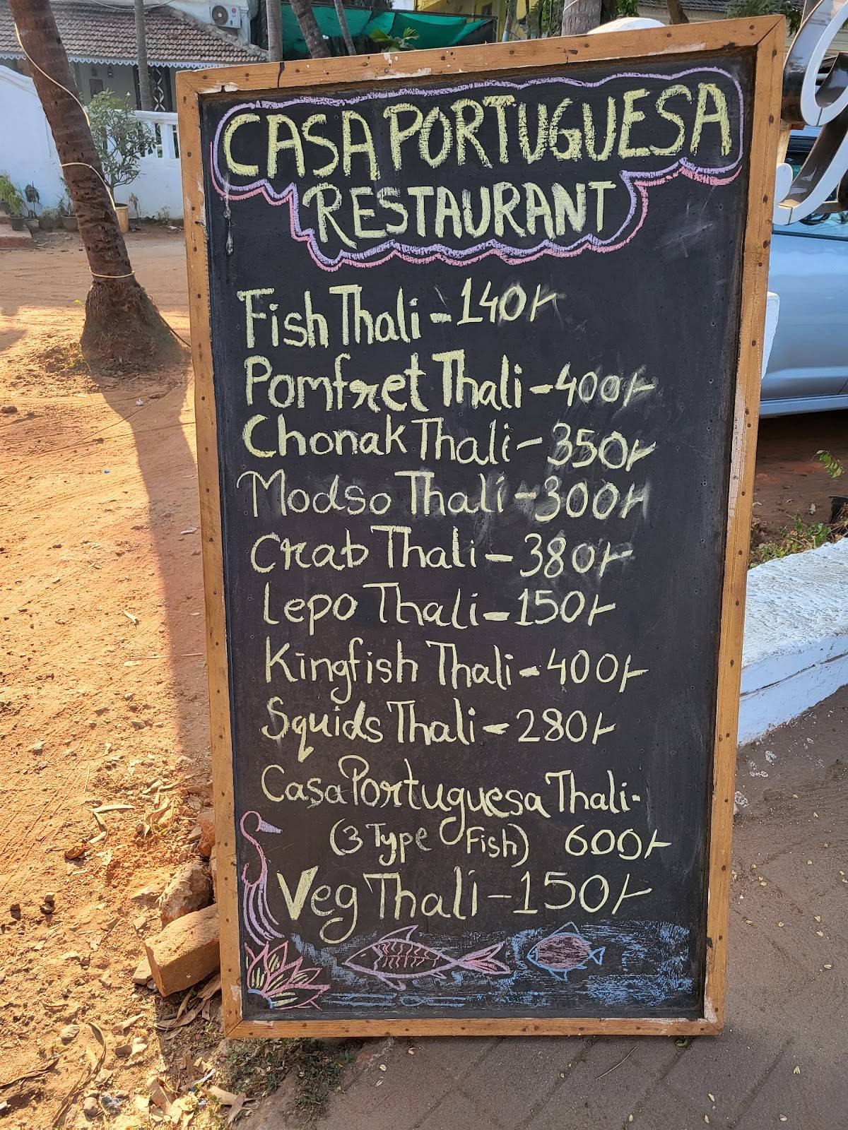 Casa Portuguesa Restaurante menu