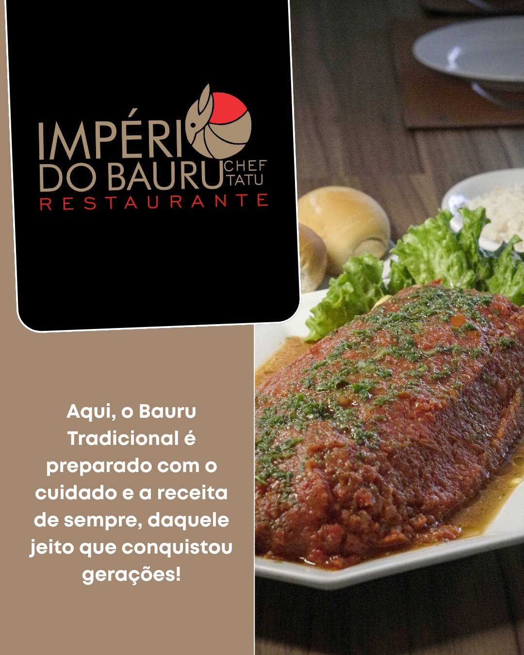 Império do bauru cardápio