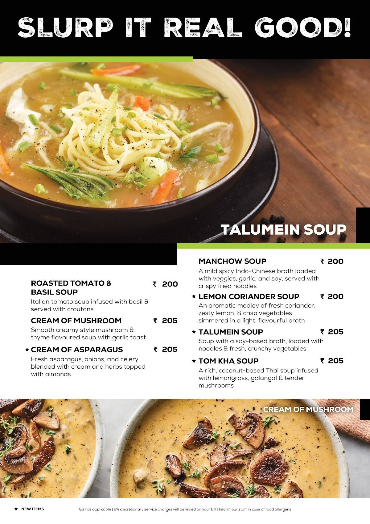 Chai Break - Southern avenue menu