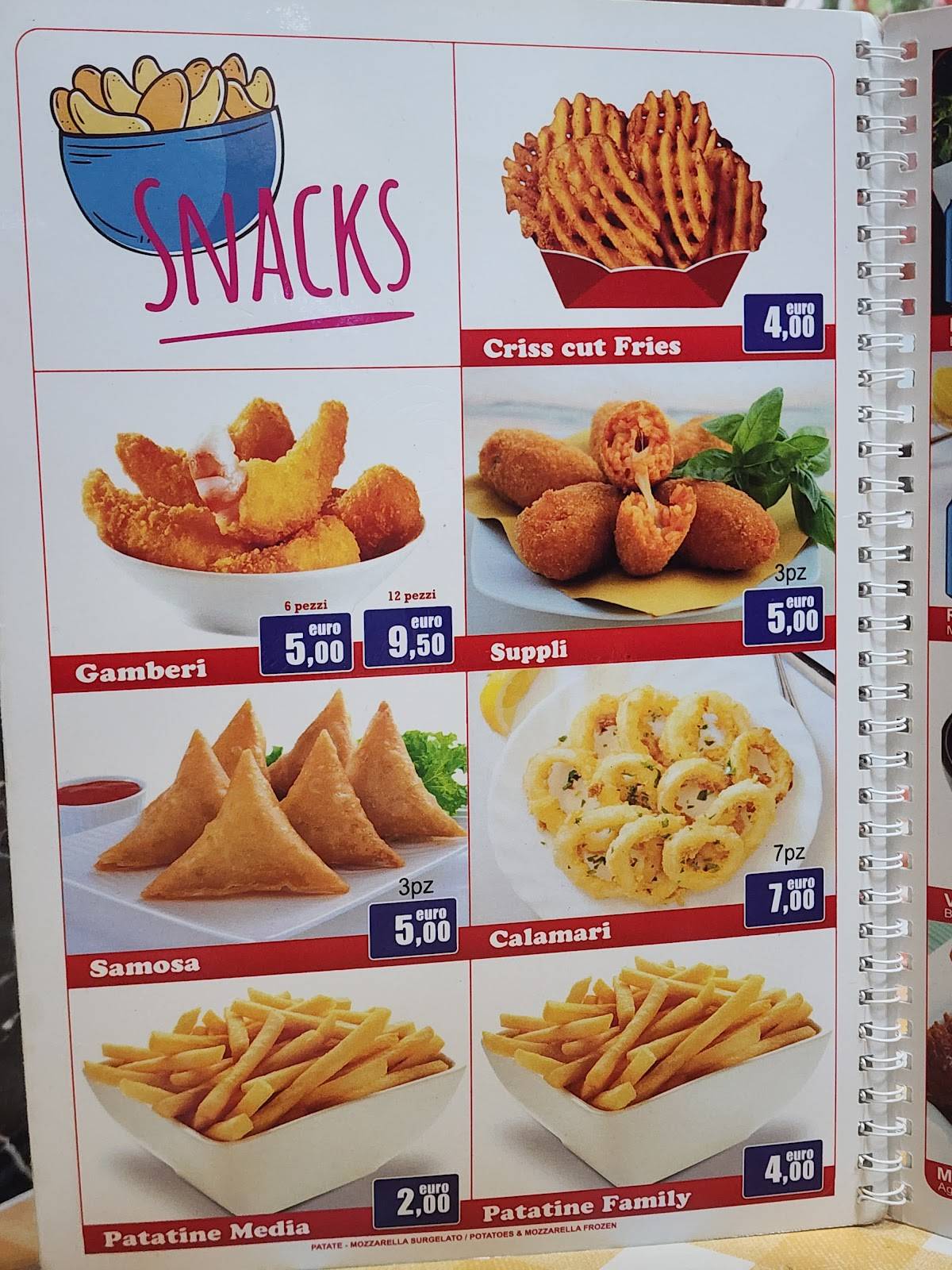 Menu di Chicken Hut 