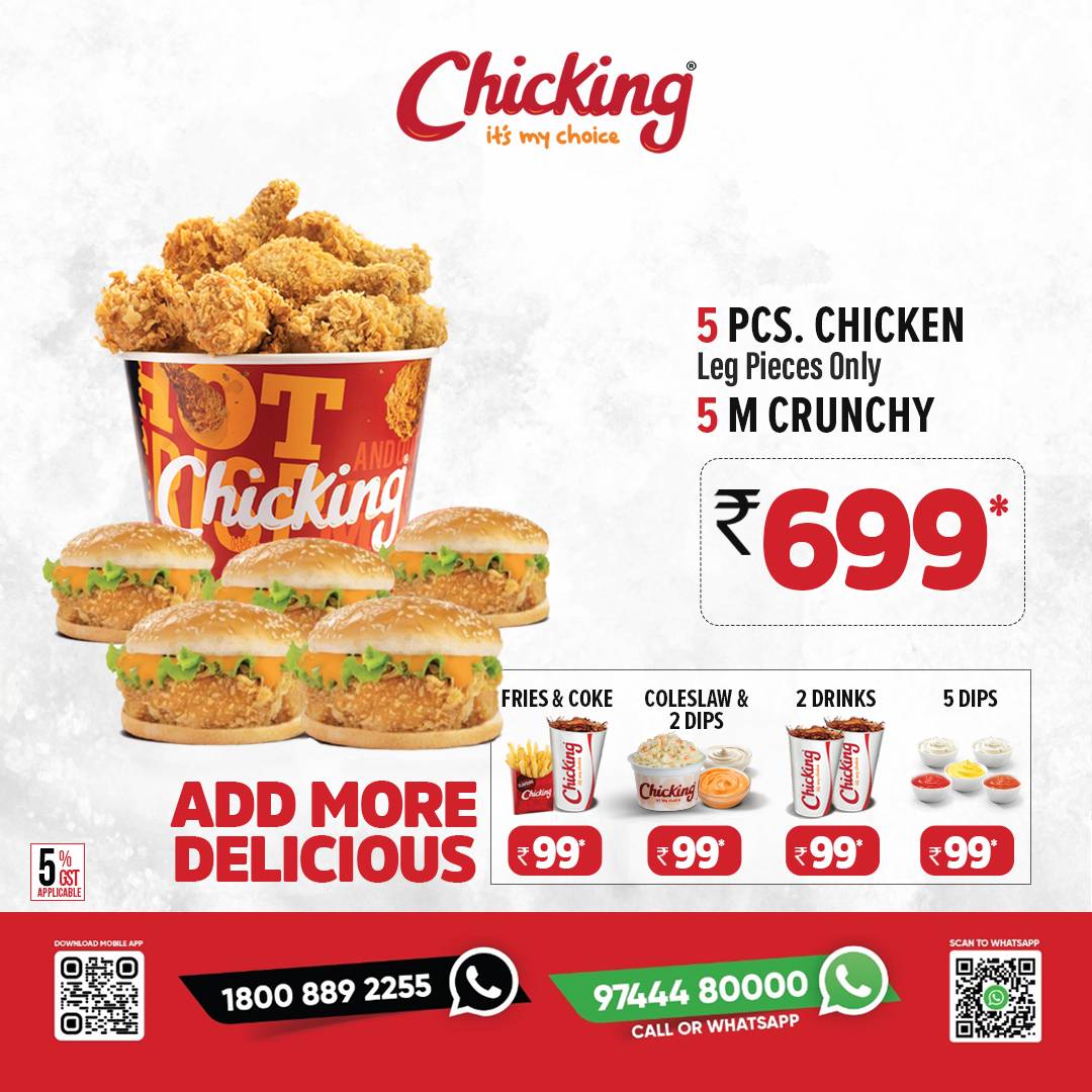 Chicking menu