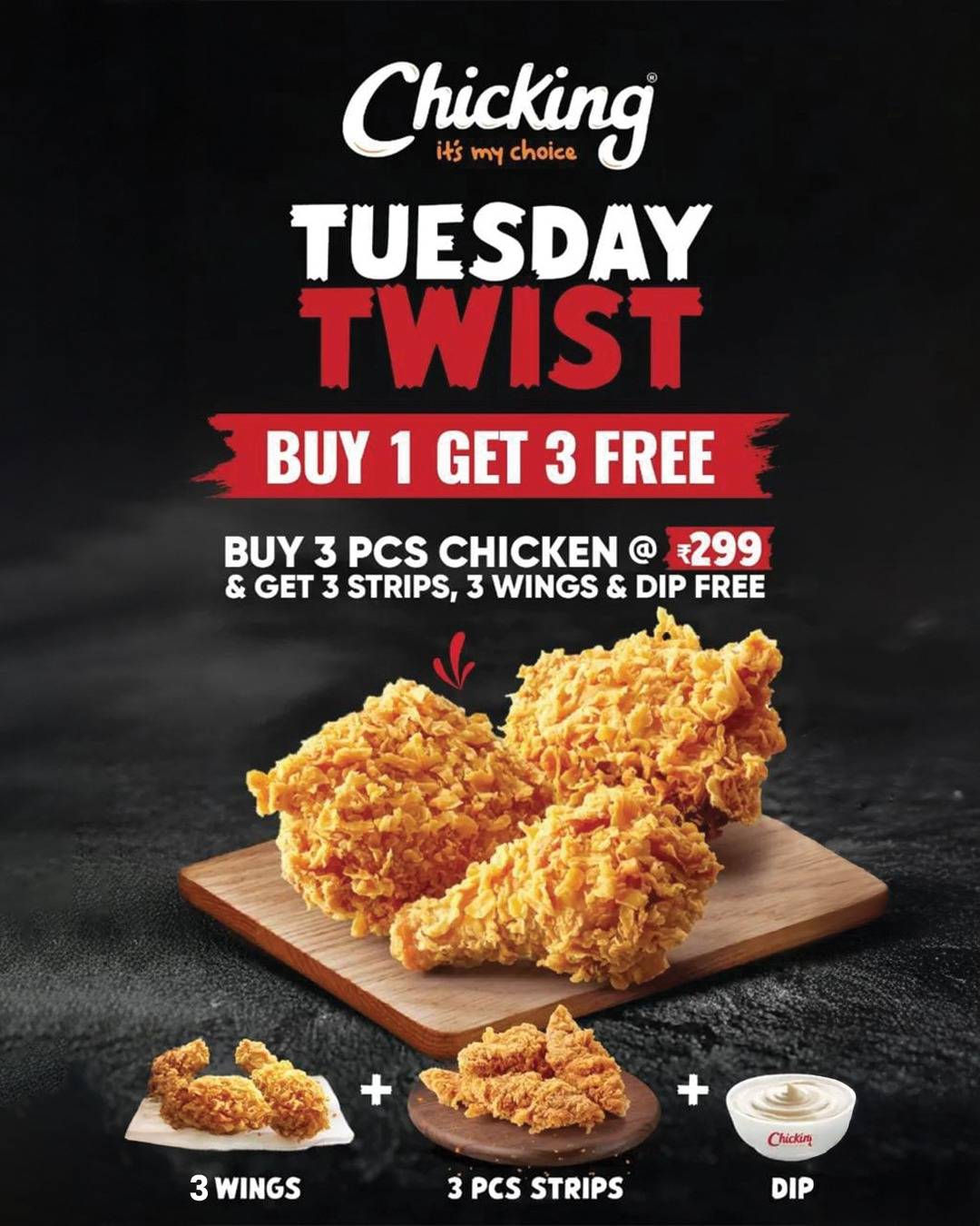 Chicking menu