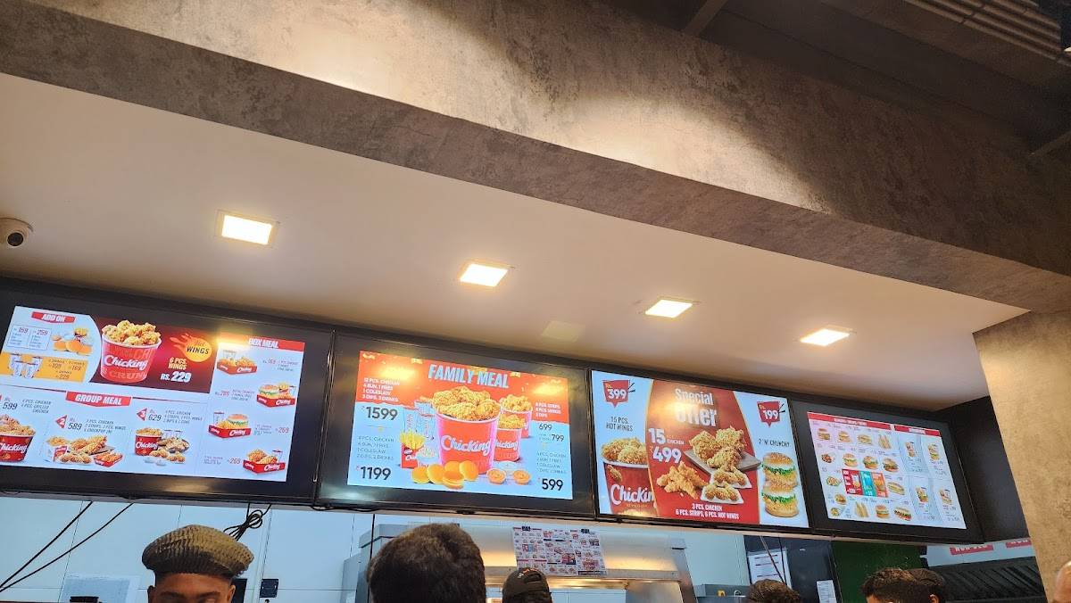 Chicking menu