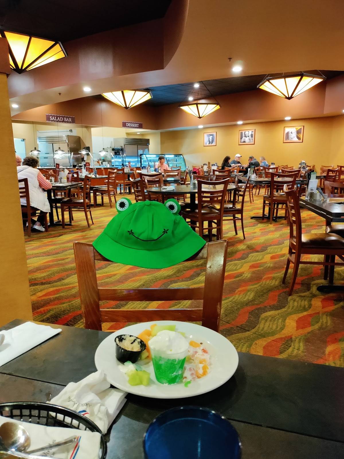 Menu at Chinook Winds Casino Resort restaurant, Lincoln City