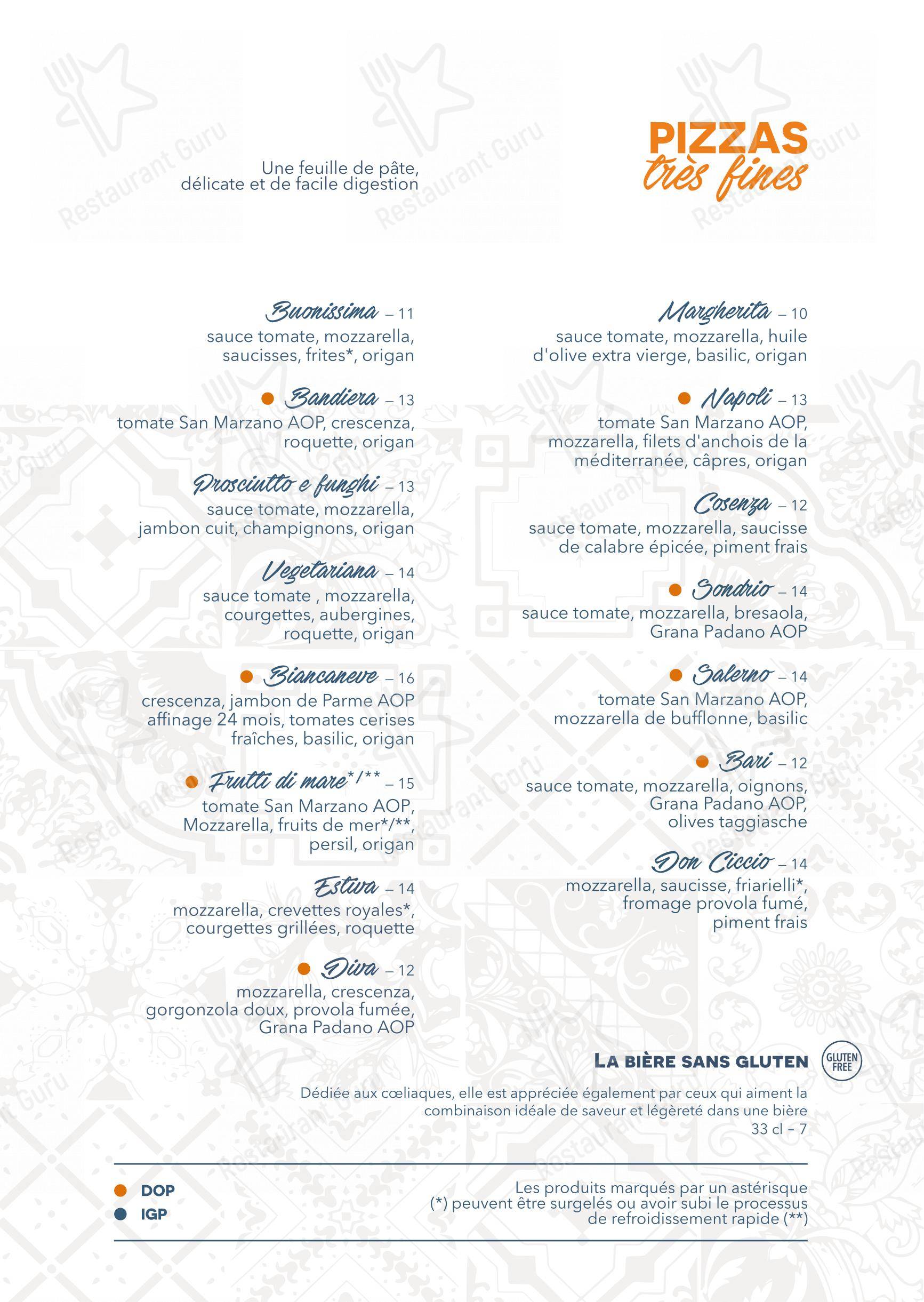 Menu di Clapsy Torino - 菜单