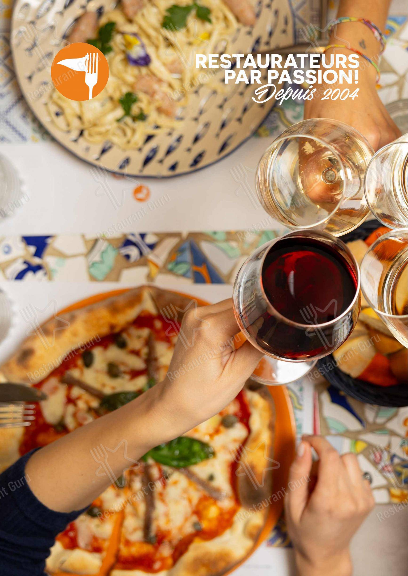 菜单 per Clapsy Torino pizzeria