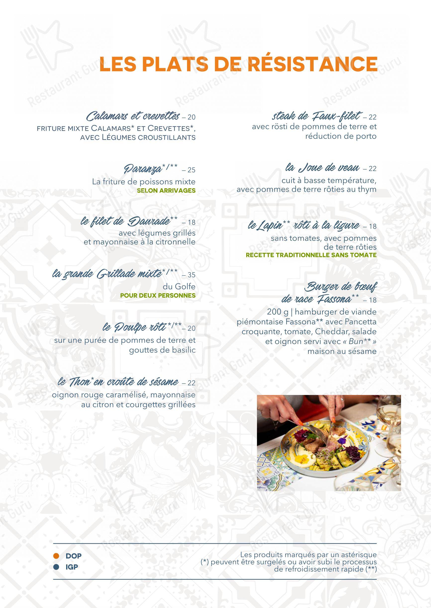 Menu di Clapsy Torino - 菜单