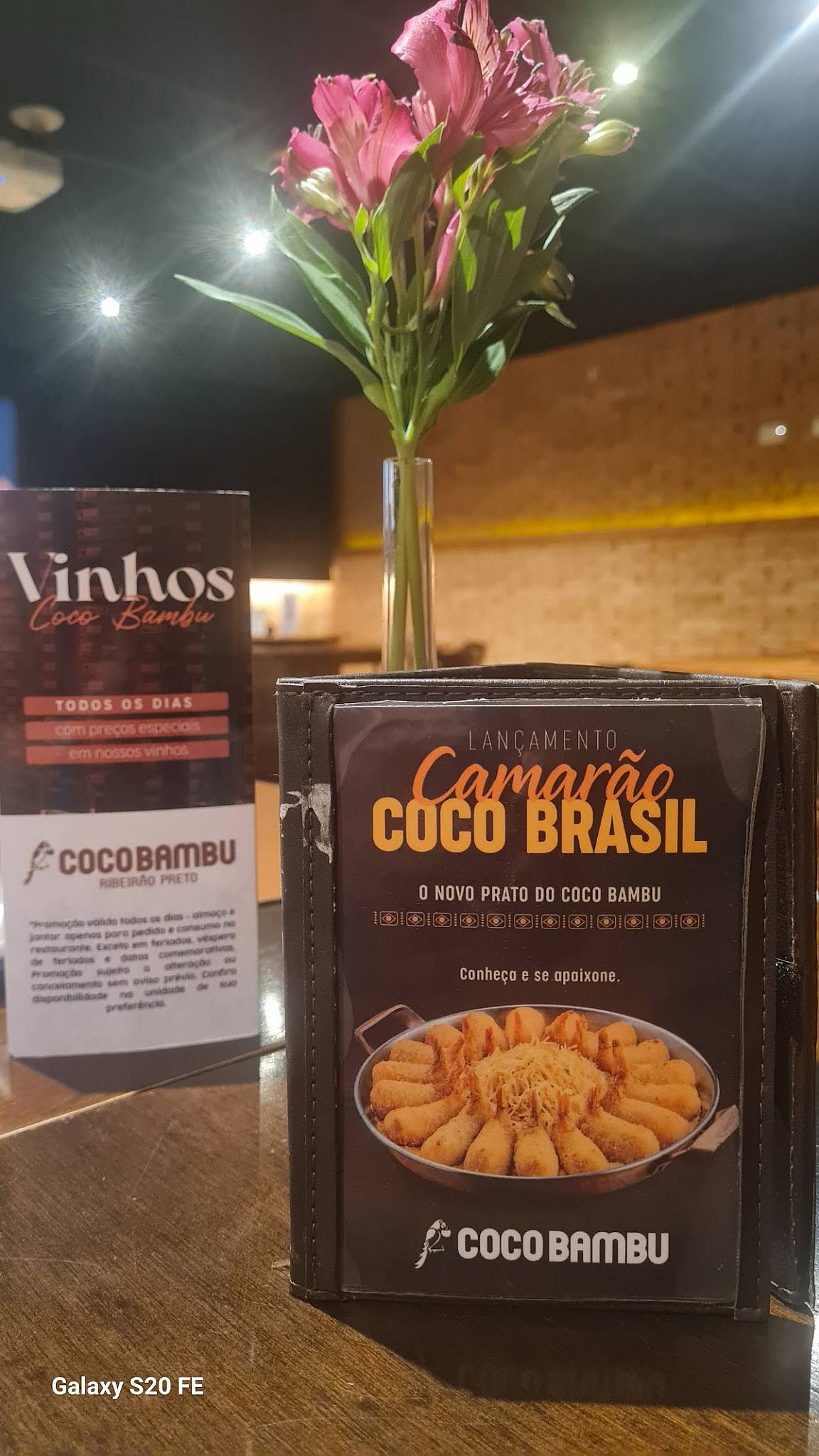 Coco Bambu Ribeirão Preto cardápio