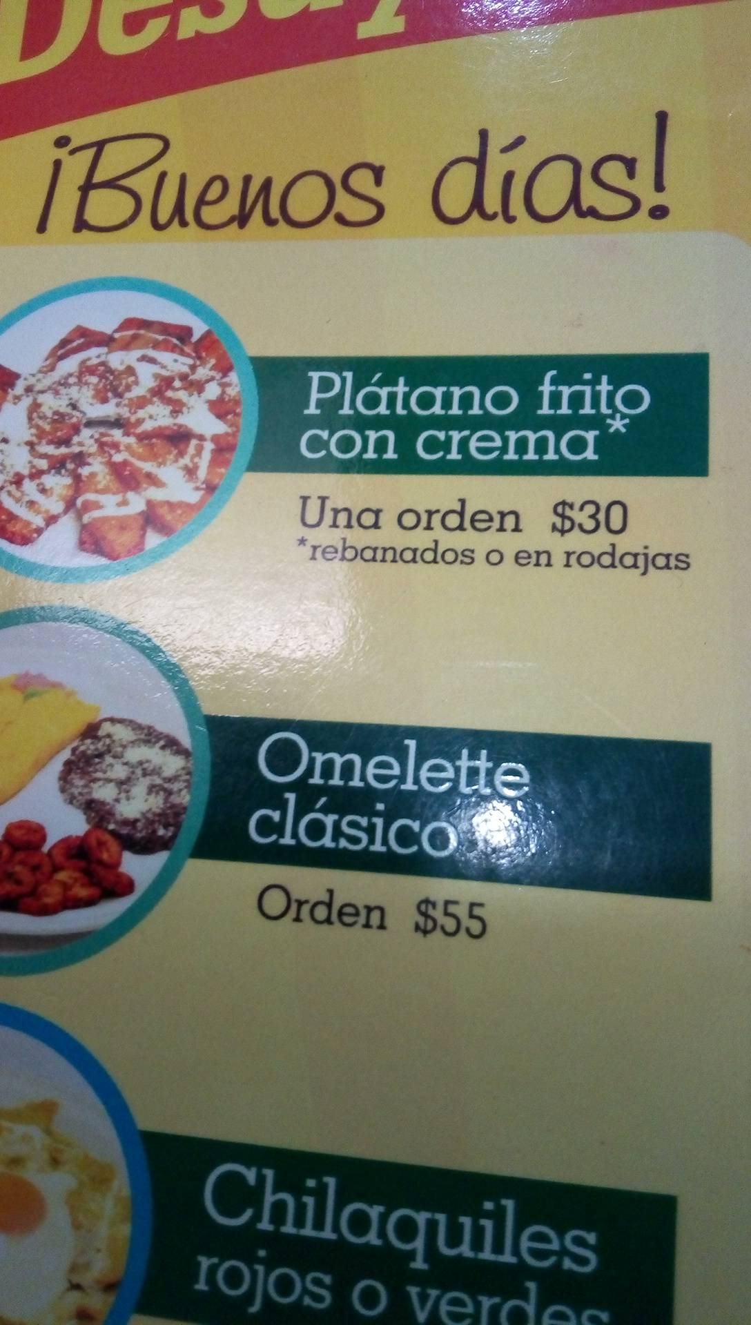 Carta del restaurante El Pollo Gigante, Comalcalco, Bougambilia 117