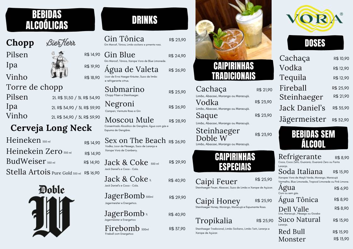 Corleone Pub cardápio