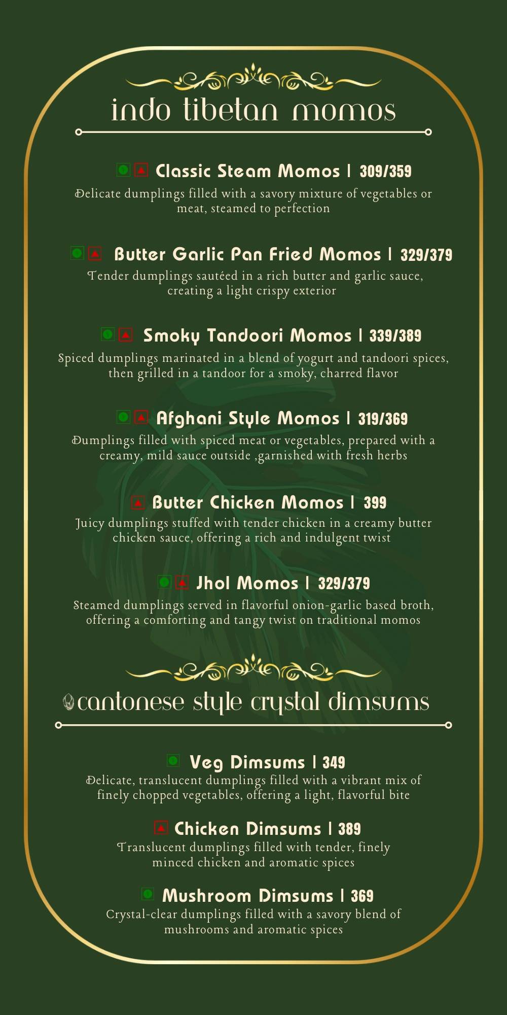 Courtyard Revibe - Cafe & Restaurant Dwarka menu