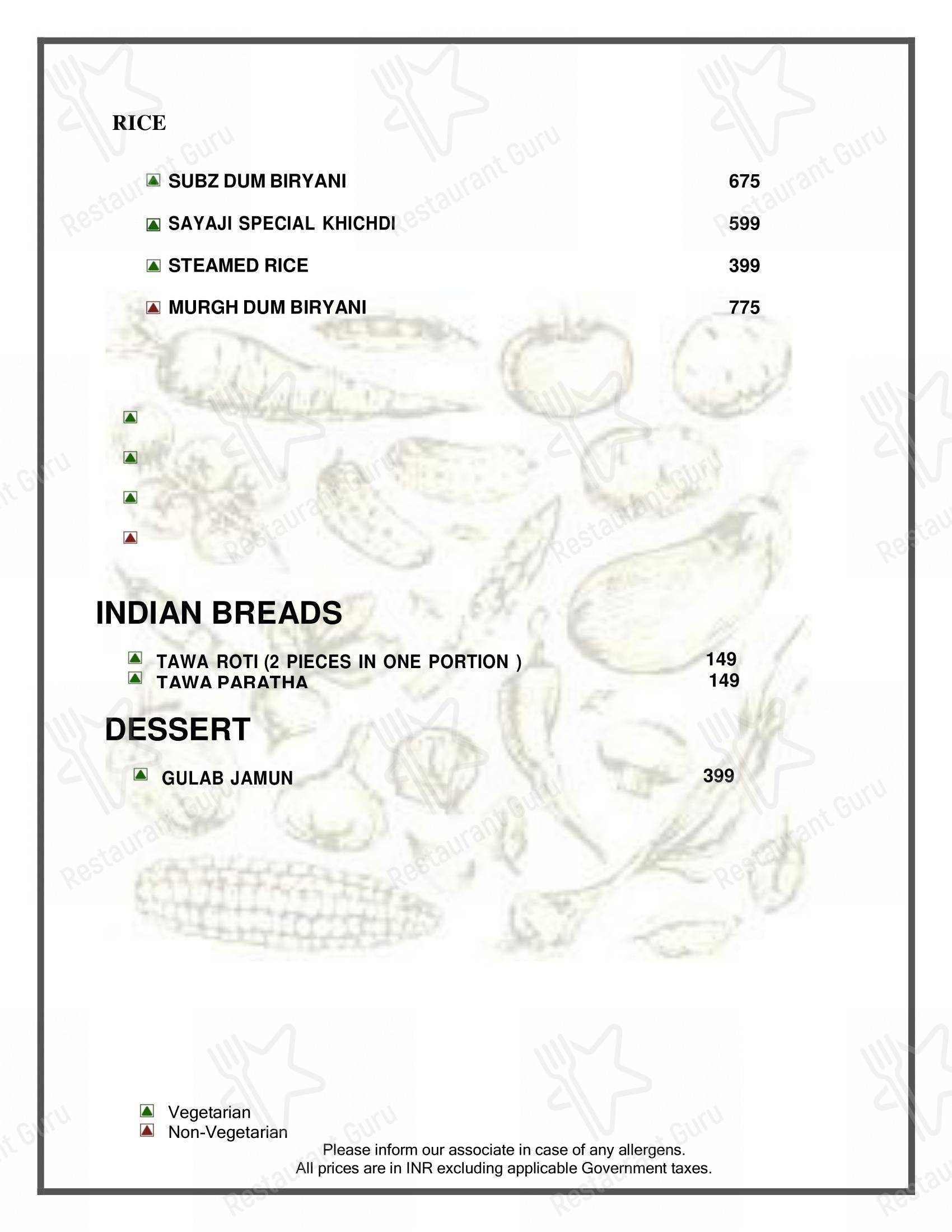 Ночное меню for Cravings Coffee Shop in Indore