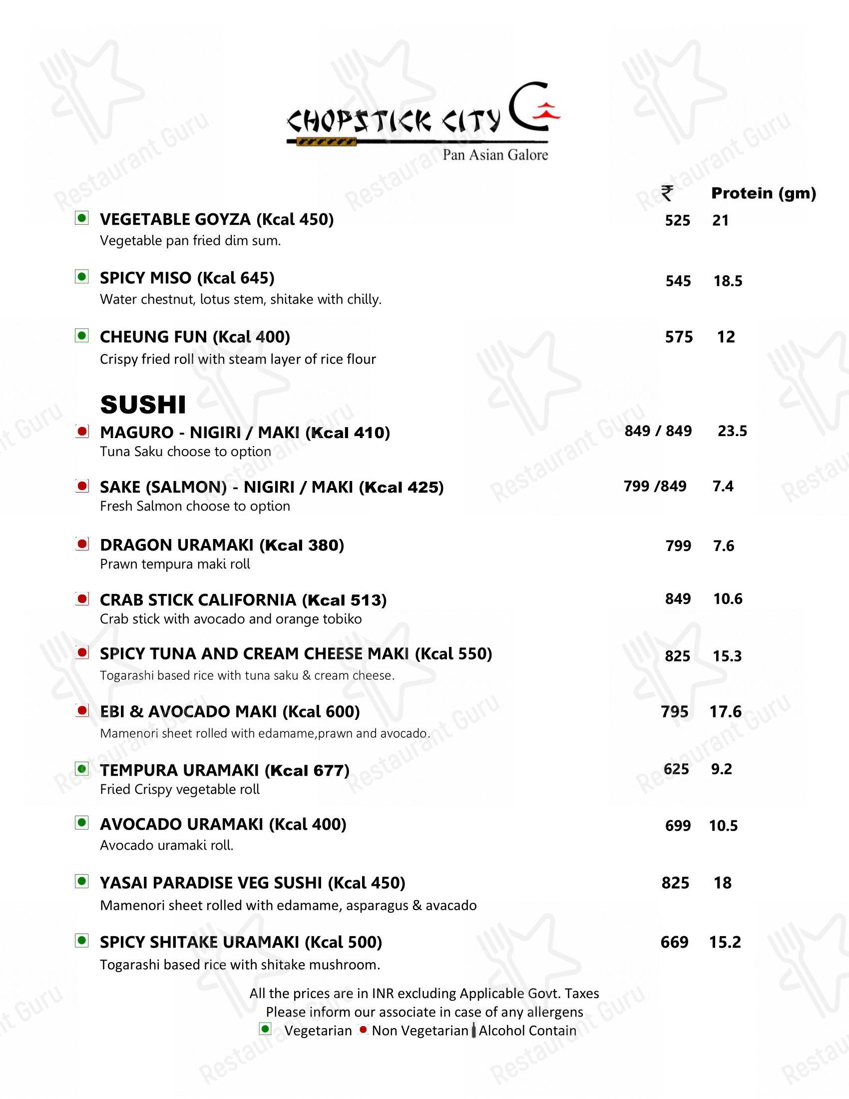 Cravings Coffee Shop in Indore - 菜单