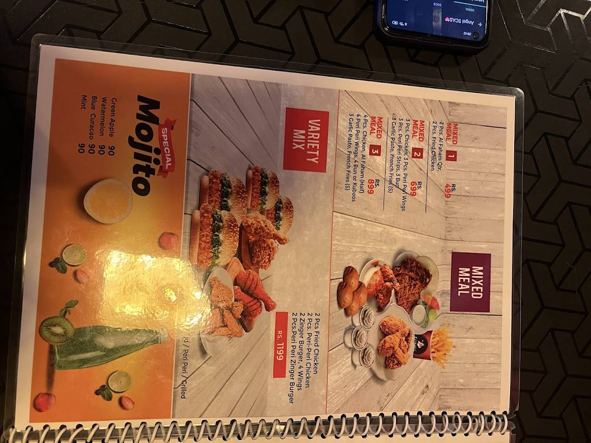 Crunchy's MG Road Thrissur menu