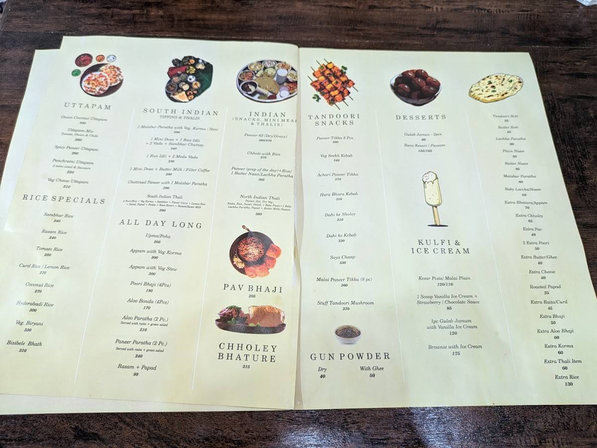 Curry Leaf Hazratganj menu