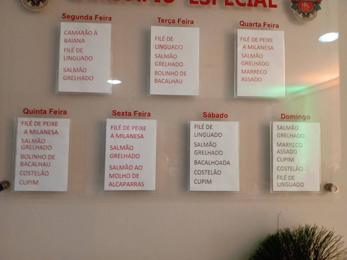 D' Gustus cardápio