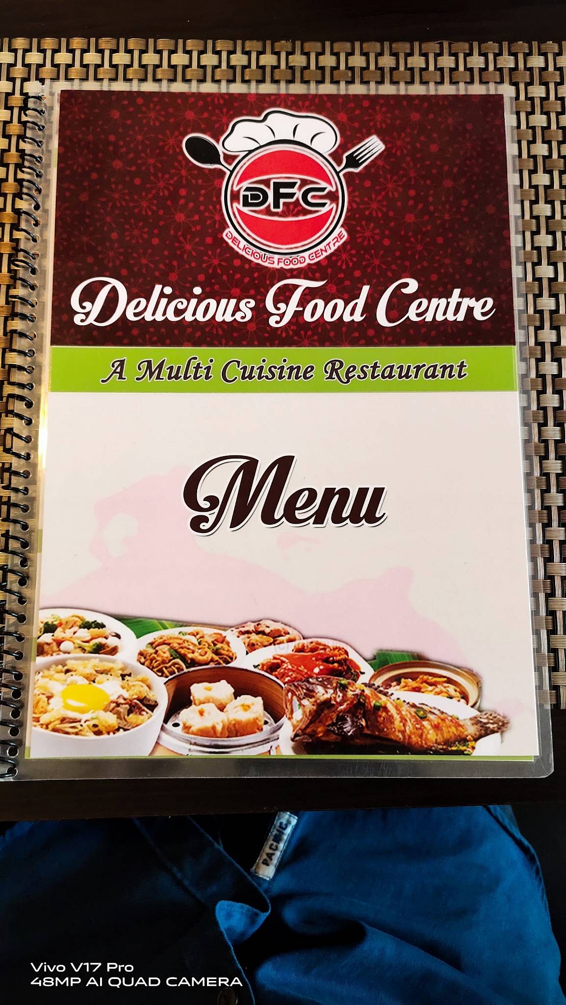 DFC Delicious Food Centre menu